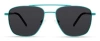Eco Mace Sunglasses In Aqua