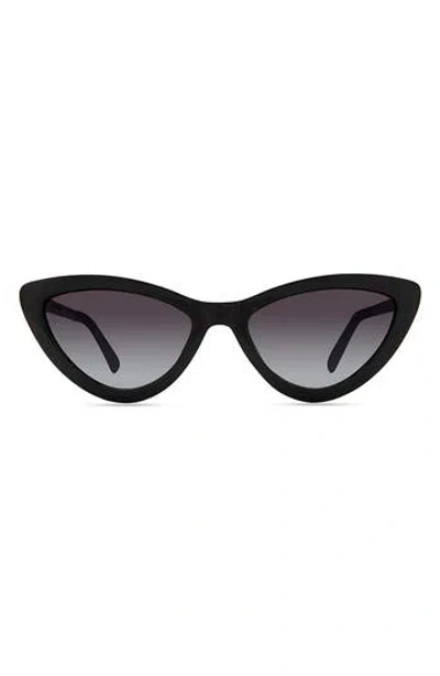 Eco Mina Cat Eye Sunglasses In Black