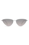 Eco Naxos 56mm Polarized Cat Eye Sunglasses In Purple