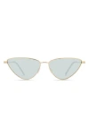 Eco Naxos 56mm Polarized Cat Eye Sunglasses