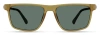 Eco Oak Sunglasses In Yellow Khaki