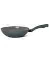 Eco Pan Tvs 11in Ceramic Non Stock Induction Wok In Green