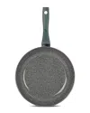 Eco Pan Tvs 12in Ceramic Non Stick Induction Fry Pan In Green