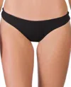 Eco Peace Cheeky Bikini Bottom In Black In Black