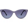 Eco Pearl Sunglasses In Lavendar