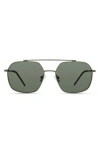 Eco Thyme 52mm Polarized Aviator Sunglasses