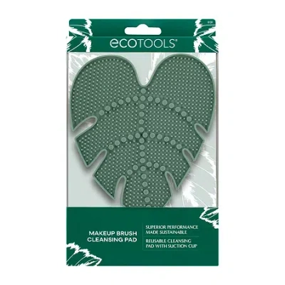 Eco Tools Makeup Brush Cleansing Pad In Green