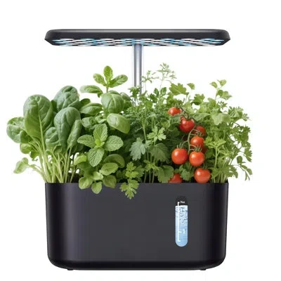 Eco4life Indoor Hydroponic Growing System In Black