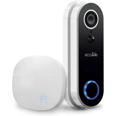 Eco4life Smart Wifi Video Doorbell Kit In Plastic