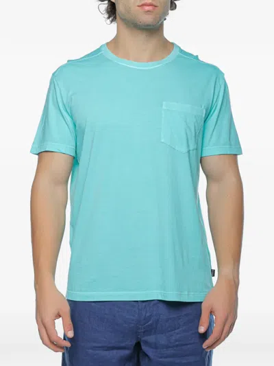 Ecoalf Alma Chest-pocket T-shirt In Blue