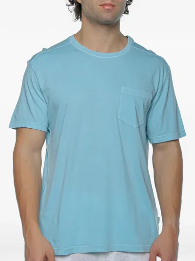 Ecoalf Alma Pocket T-shirt In Blue