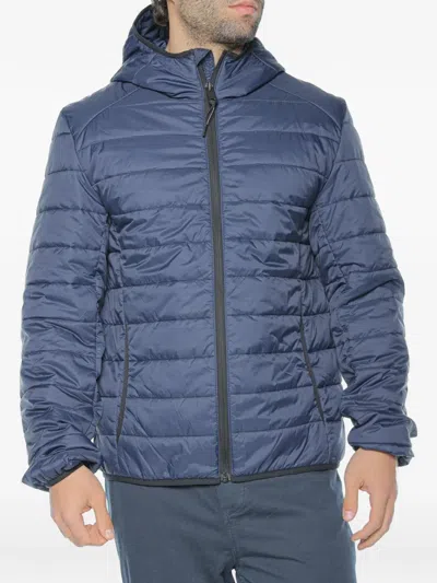 Ecoalf Atlantico Quilted Padded Jacket In Blue