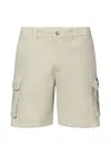Ecoalf Belt Loop Cargo Shorts In Gray