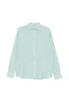Ecoalf 알프레도 스트라이프 셔츠 In Blue