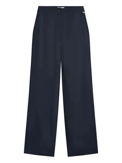 Ecoalf Trousers In Blue