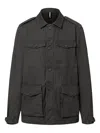 Ecoalf Buttoned Pocket Jacket In Gray