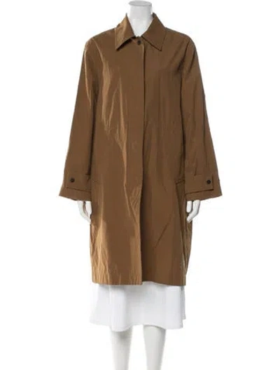Pre-owned Ecoalf Coat In Brown