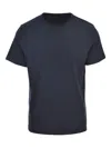 Ecoalf Crew-neck Short-sleeve T-shirt In Blue