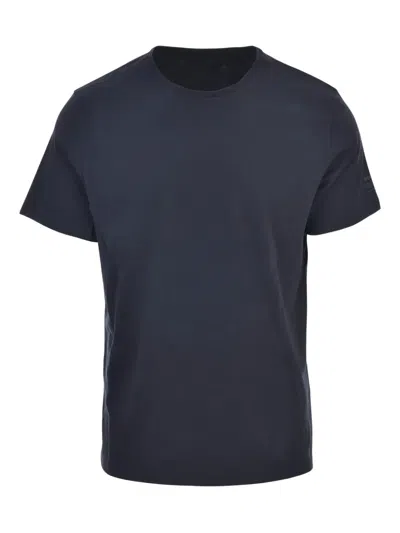 Ecoalf Crew-neck Short-sleeve T-shirt In Blue
