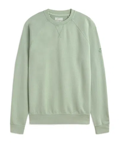 Ecoalf Crew Neck Sweatshirt In Green