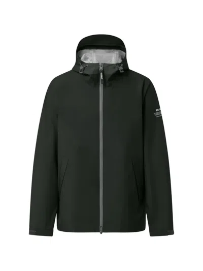 Ecoalf Diluvio Hooded Zip-up Jacket In Green