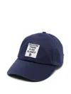 Ecoalf Patch Hat In Blue