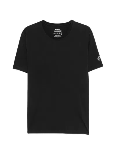 Ecoalf Eco-friendly Cotton Tee For Him In Black