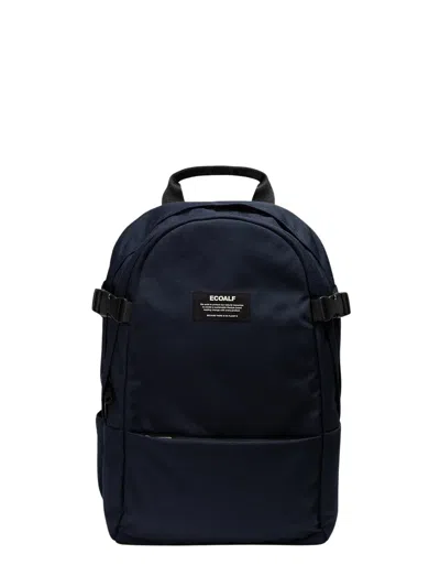 Ecoalf Eco-friendly Mini Sling Bag In Recycled Fabric In Navy