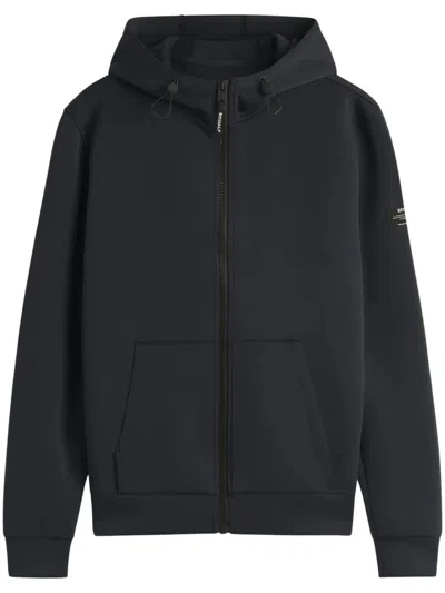 Ecoalf Eco-friendly Recycled Polyester & Organic Cotton Stretch Sweatshirt For Men In Navy