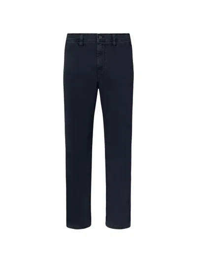 Ecoalf Elasticated Trousers In Blue