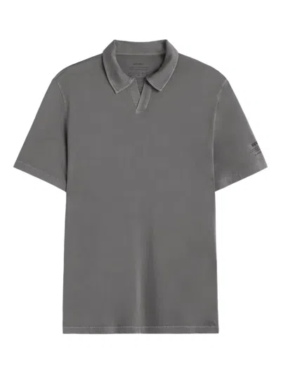 Ecoalf Classic Polo Shirt In Gray