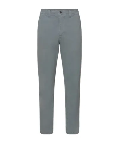 Ecoalf Ethiwin Belt-loop Straight-leg Trousers In Blue