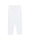 Ecoalf Ethiwin Button Trousers In White