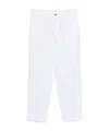 Ecoalf Ethiwin Button Trousers In White
