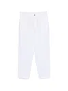 Ecoalf Ethiwin Button Trousers In White