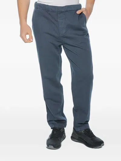 Ecoalf Gina Elasticated-waist Trousers In Blue