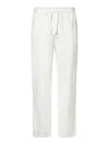 Ecoalf Drawstring Trousers In White