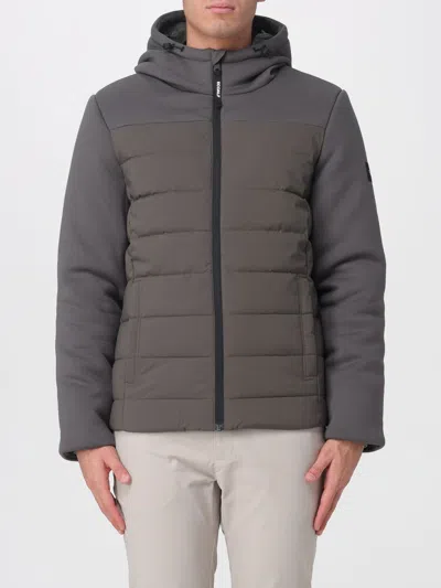 Ecoalf Jacket  Men Color Green In Gray