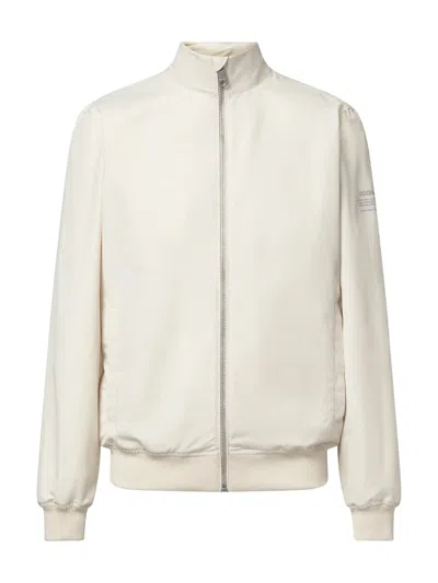 Ecoalf Lightweight Recycled Polyester Jacket For Men In Beige