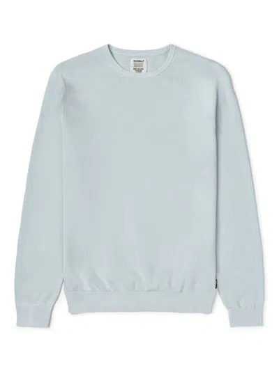Ecoalf Lightweight Sweater For Men In Light Blue