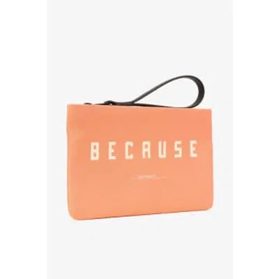 Ecoalf Lupita Clutch With Message In Pink