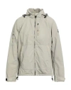 Ecoalf Man Jacket Grey Size L Recycled Nylon, Cotton