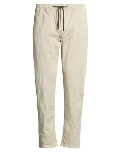 Ecoalf Man Pants Beige Size Xl Cotton, Elastane In Multi