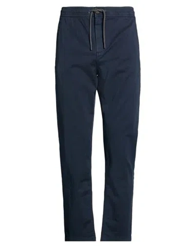 Ecoalf Man Pants Blue Size L Cotton, Elastane