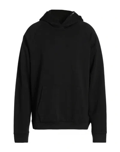 Ecoalf Man Sweatshirt Black Size Xl Ecovero Viscose, Polyester