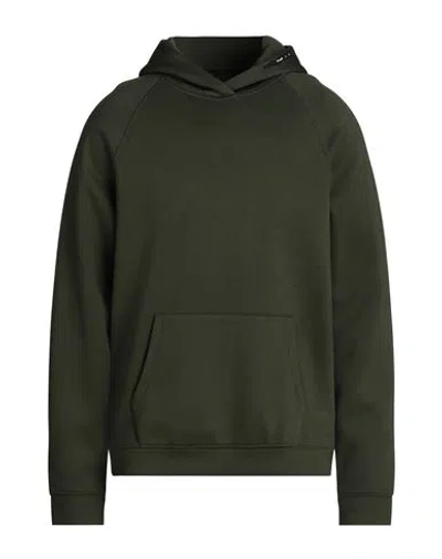 Ecoalf Man Sweatshirt Military Green Size M Ecovero Viscose, Polyester