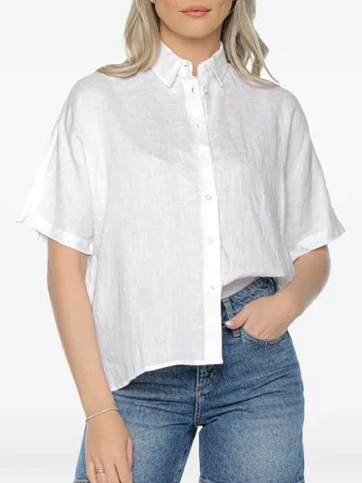 Ecoalf Melania Short-sleeve Shirt In White