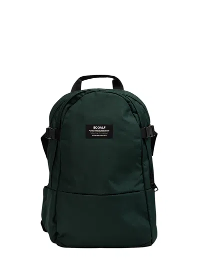 Ecoalf Men's Eco-conscious Mini Crossbody Bag With Recycled Fabric Lining In Green