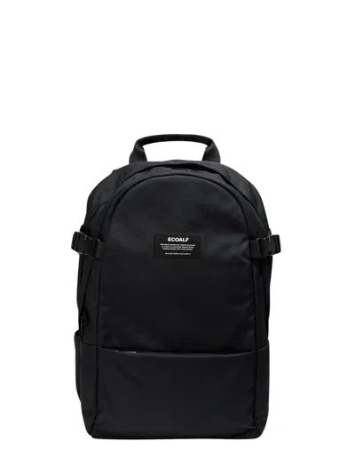 Ecoalf Men's Recycled Fabric Utility Bag In Black