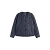 Ecoalf Navy Blue Musalf Quilted Jacket